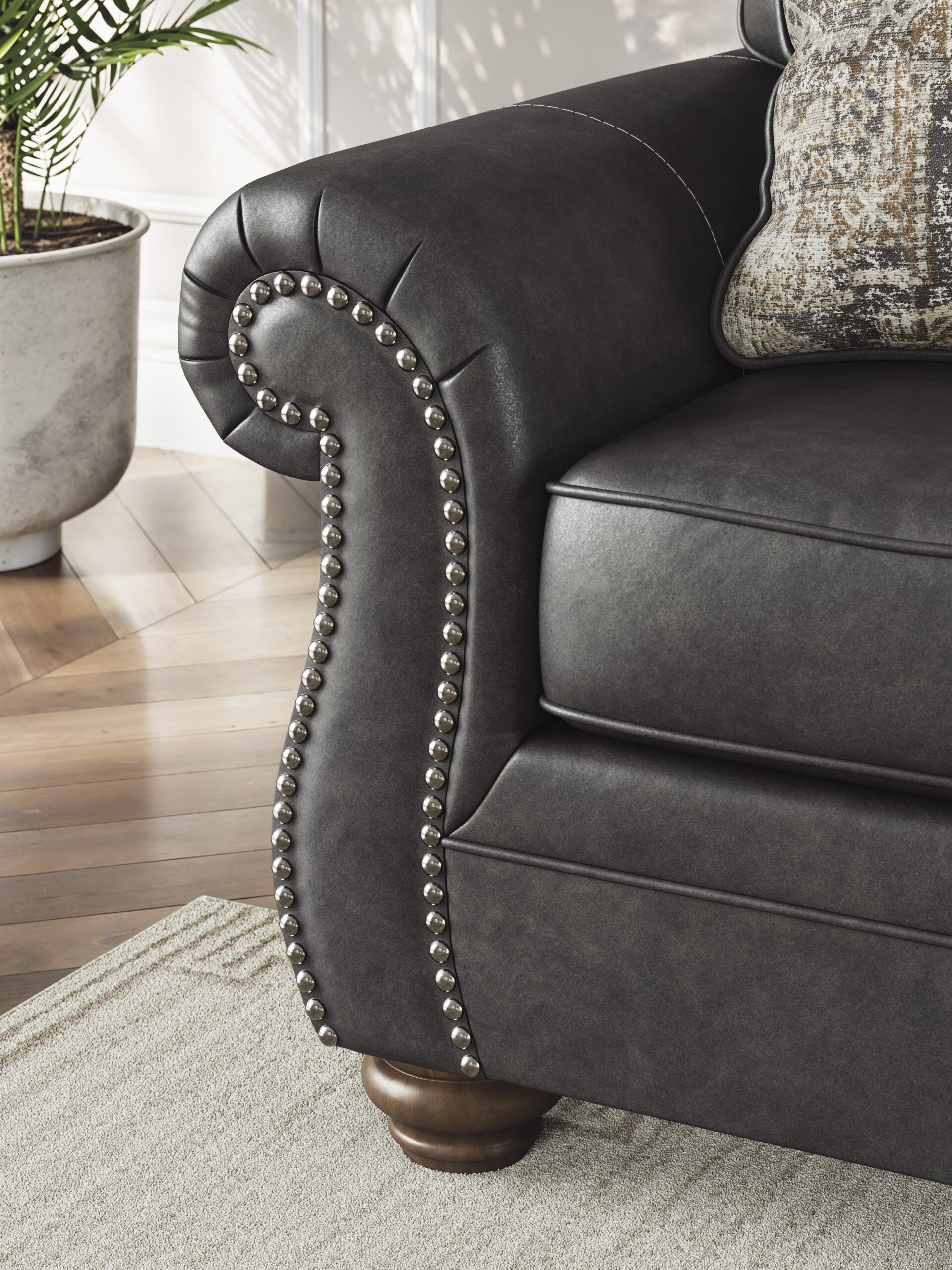 Chasemore Sofa in Granite By Ashley Furniture