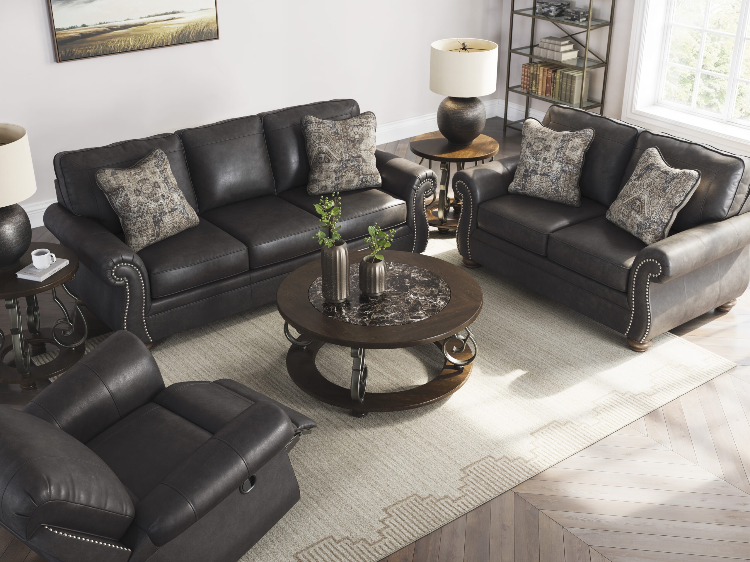 Chasemore Sofa in Granite By Ashley Furniture