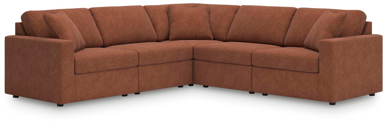Modmax 5-Piece Spice Modular Sectional by Ashley Furniture