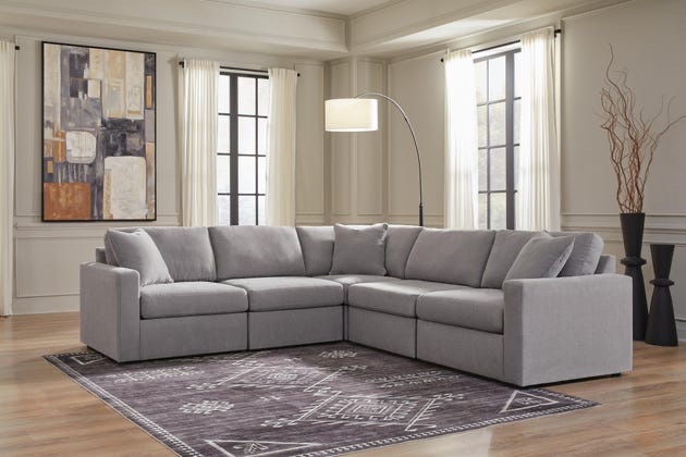 Modmax 5-Piece Granite Modular Sectional by Ashley Furniture