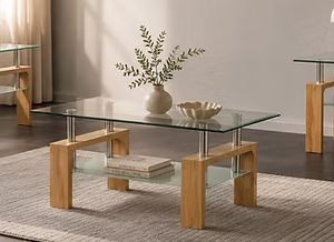 IF 2062 (Light Natural) - 3Pc Coffee Set