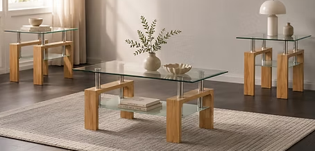 ifdc-if-2062-light-natural IF 2062 (Light Natural) - 3Pc Coffee Set