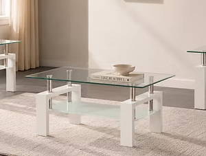 IF 2063 (Glossy White) - 3Pc Coffee Set