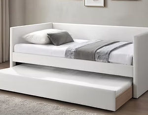 IF 306 (Grey) - Single Day Bed with Trundle