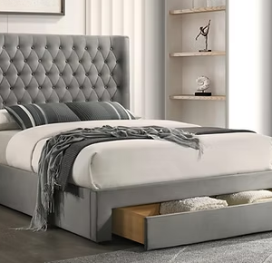 IF 5761 (Grey) - 54" Double Lift Bed