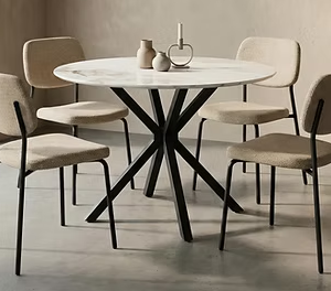 C 1651 - Dining Chair (Beige)