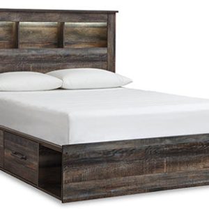 Drystan King Panel Bed with 4 Storage Drawers by Ashley Signature