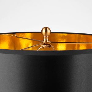 Perrire 30 inch 1-Light Table Lamp with Metal Base Set of 2