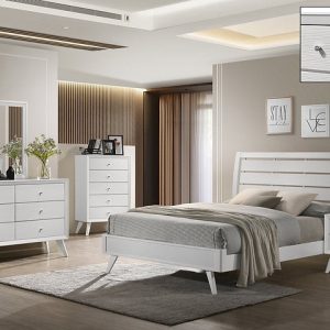 Mia Mid Century Modern 7 Piece Suite