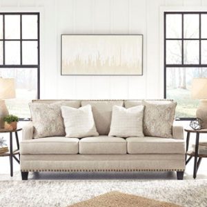 Claredon Sofa in Linen by Ashley Signature