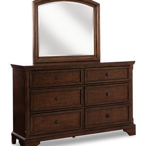 Brookbauer Dresser and Mirror by Ashley Signature