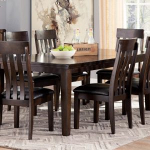 Haddigan Dining Table and 6 Chairs Ashley Signature