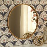 Brocky Gold Accent Mirror By Ashley Furniture Signature Series