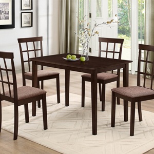 Wynn II Espresso Wood 44" Table
