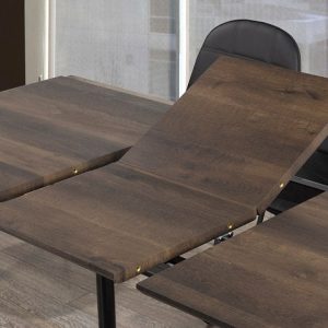 Evan Wood Table With Table Leaf