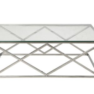 Elena Coffee In Silver Cross Over Design
