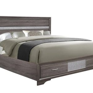 Harper Queen 8 Piece Storage and Sparkle Bedroom Set