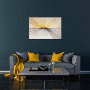 "Sunrise" Framed Canvas Painting Print Artwork