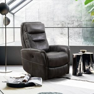 Foster Power Glider Rocking Swivel Recliner Grey