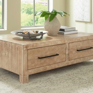 Belenburg Coffee Table Bronze-tone By ASHLEY Signature