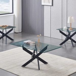 Mason X Black Coffee Table