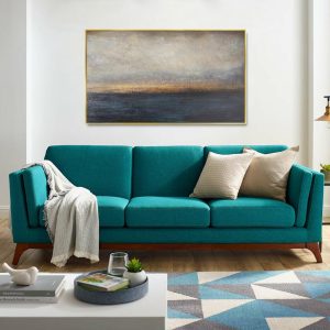 "Sparks" Framed Canvas Painting Print Artwork 32" H x 54" W x 1.5" D