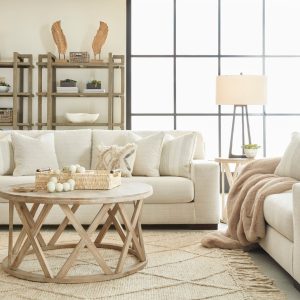 Maggie Sofa, Loveseat, Chair and Ottoman By ASHLEY Signature in Birch