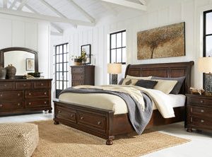 Porter California King Sleigh Bed By Ashley Signature