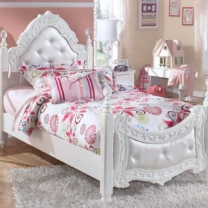 Exquisite Twin Poster Bed by Ashley Signature