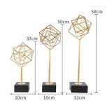 "Cubes" Golden Accessory Set (3-pieces) i