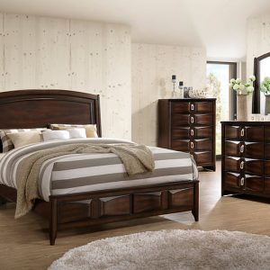 Roxy Classic King Contemporary 8 Piece Bedroom Set
