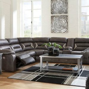 Kincord 6-Piece Power Reclining Sectional By Ashley Signature