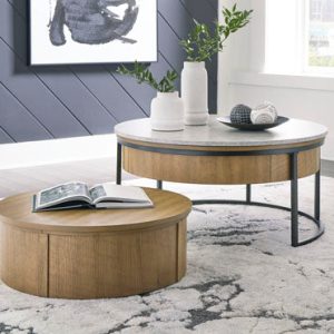 Fridley Nesting Coffee Table (Set of 2) Lift-Top By ASHLEY Signature