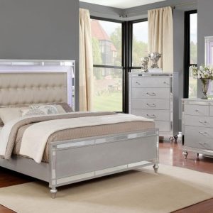 Hollywood Glitz Queen 8 Piece Bedroom Set
