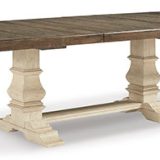Bolanburg Large Harvest Dining Table and 8 Chairs by Ashley Signature