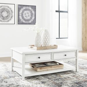 Kanwyn Coffee Table 2 Drawers By ASHLEY Signature