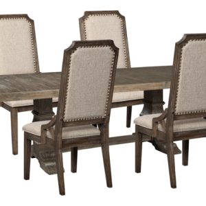 Wyndahl Dining Table and 4 Chairs by Ashley Signature
