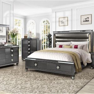 Crystal Queen 8 Piece Bedroom Suite