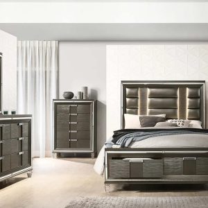 Twenty Nine Copper Queen 8 Piece Bedroom Suite