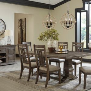 Wyndahl Dining Table and 6 Chairs by Ashley Signature