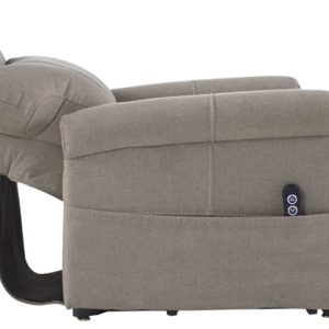 Markridge Power lift Recliner in Grey By Ashley Signature