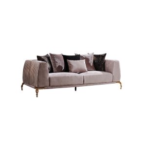 Majestic 3 Piece Living Room Set In Cream