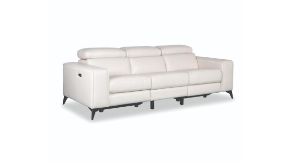 Amiyah 3 Piece Power Living Room Set In Biege