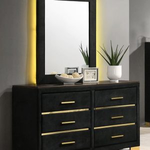 Madison/100 King Size Bedroom 8 PC. Set