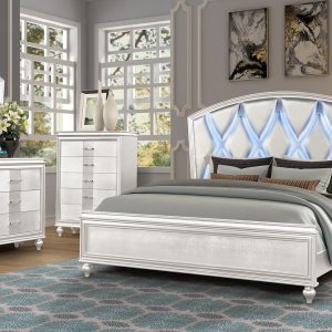 GINGER - Queen Bedroom Complete Set - WHITE