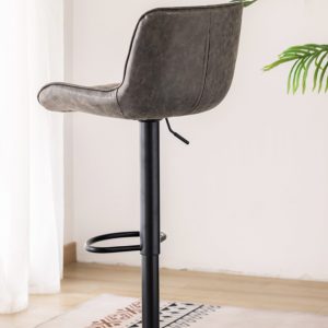 Sherali Barstool in Grey (Set of 2)