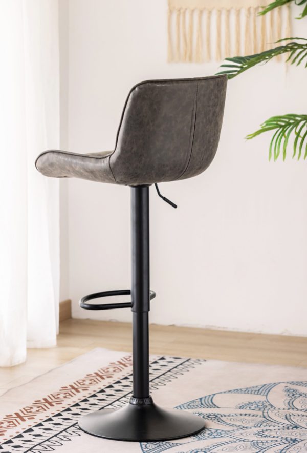 Sherali Barstool in Grey (Set of 2)