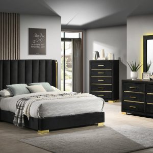 Madison/100 King Size Bedroom 8 PC. Set