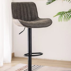Sherali Barstool in Grey (Set of 2)