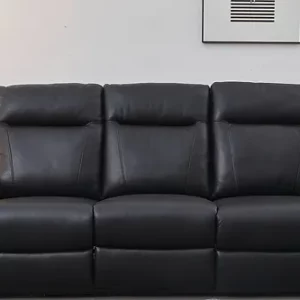 Lenard Black Power Sofa